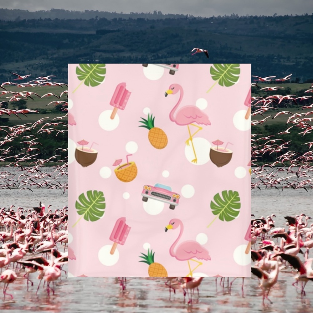 25 10X13 Flamingo Leaf Mailers CLEARANCE - Picture 5 of 8
